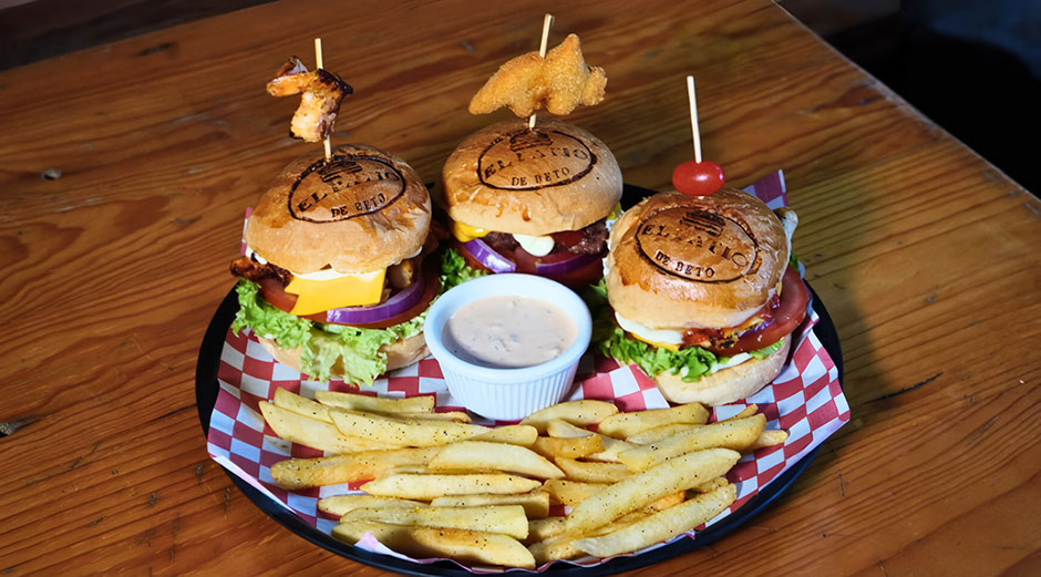 Mini hamburguesas Betito's